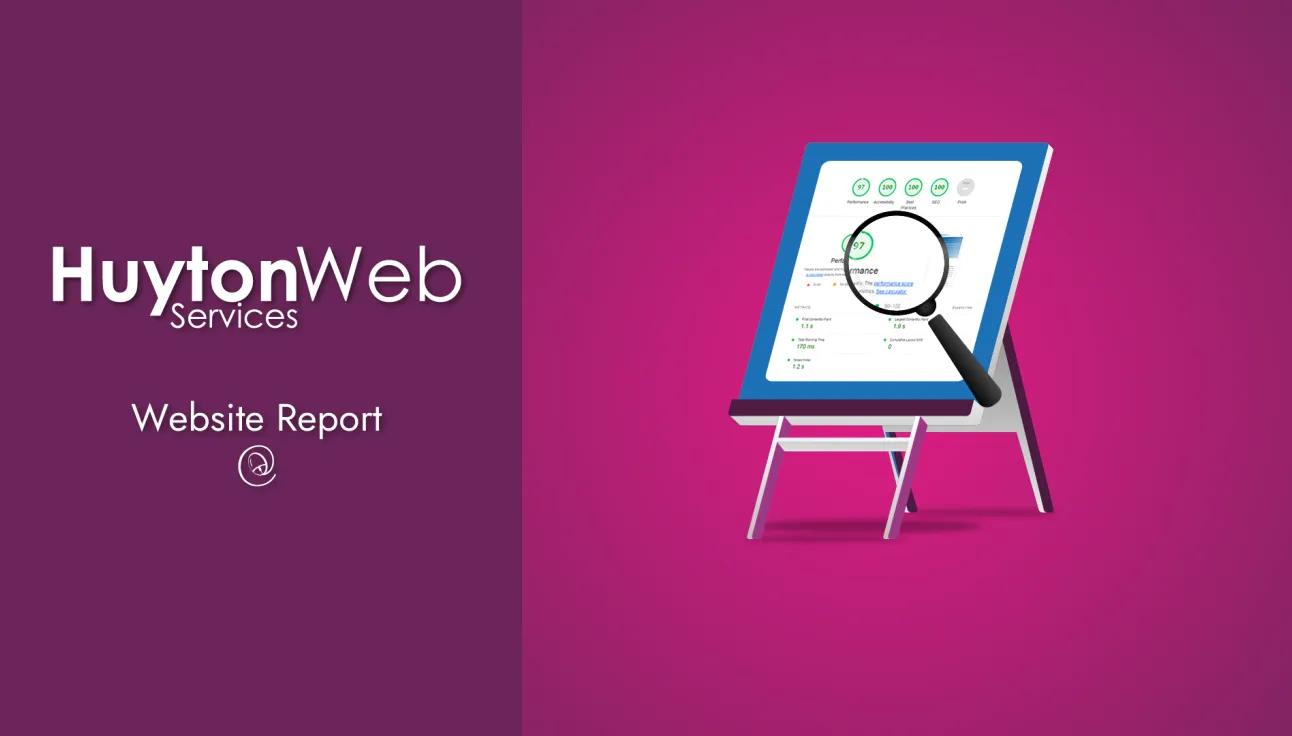 Huyton Web Service stats on a service page showing excellent performance